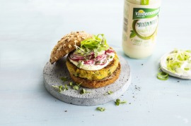 Vandemoortele mayonnaise lemon veggie burger moodpicture 73000116 0