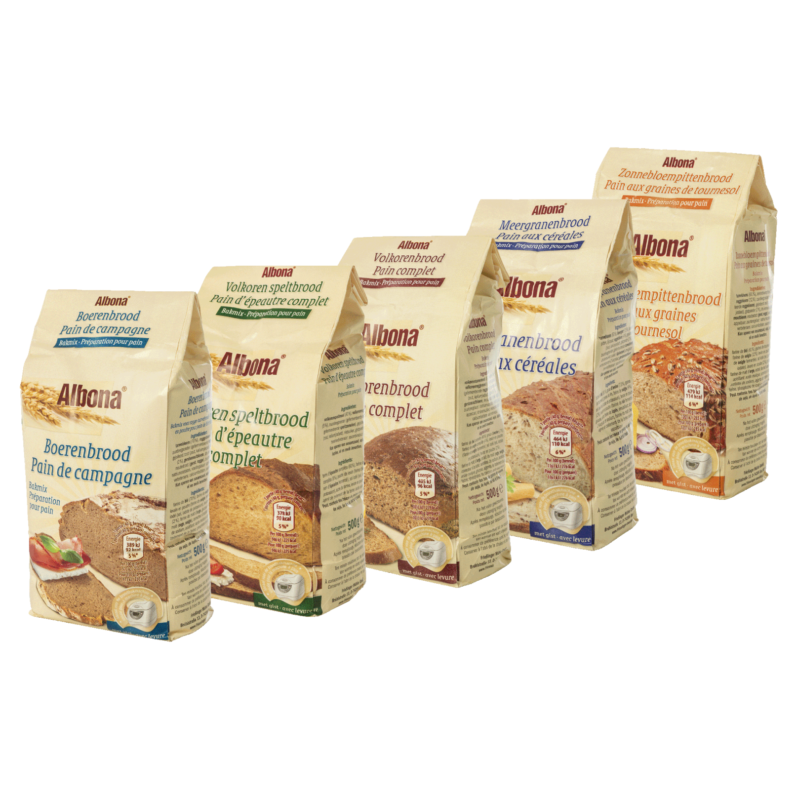 4738 PRIMARY 0 nl fr de Bakmix 500gr GROEP